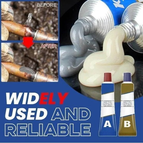 (Summer Hot Sale🔥48% OFF)Buy 1 Free 1 Metal repair glue (A&B)
