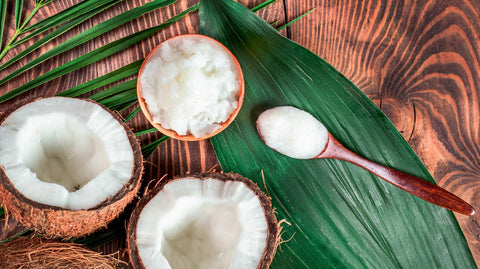 Fractionated Coconut Oil extract to repair sunburn and relax the body