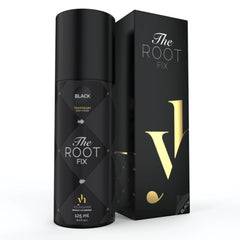 The Root Fix Black - Temporary Grey Hair Coverage Spray