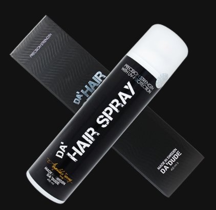 Are Men Really Using Hair Spray? - Da'Dude By YoungHair