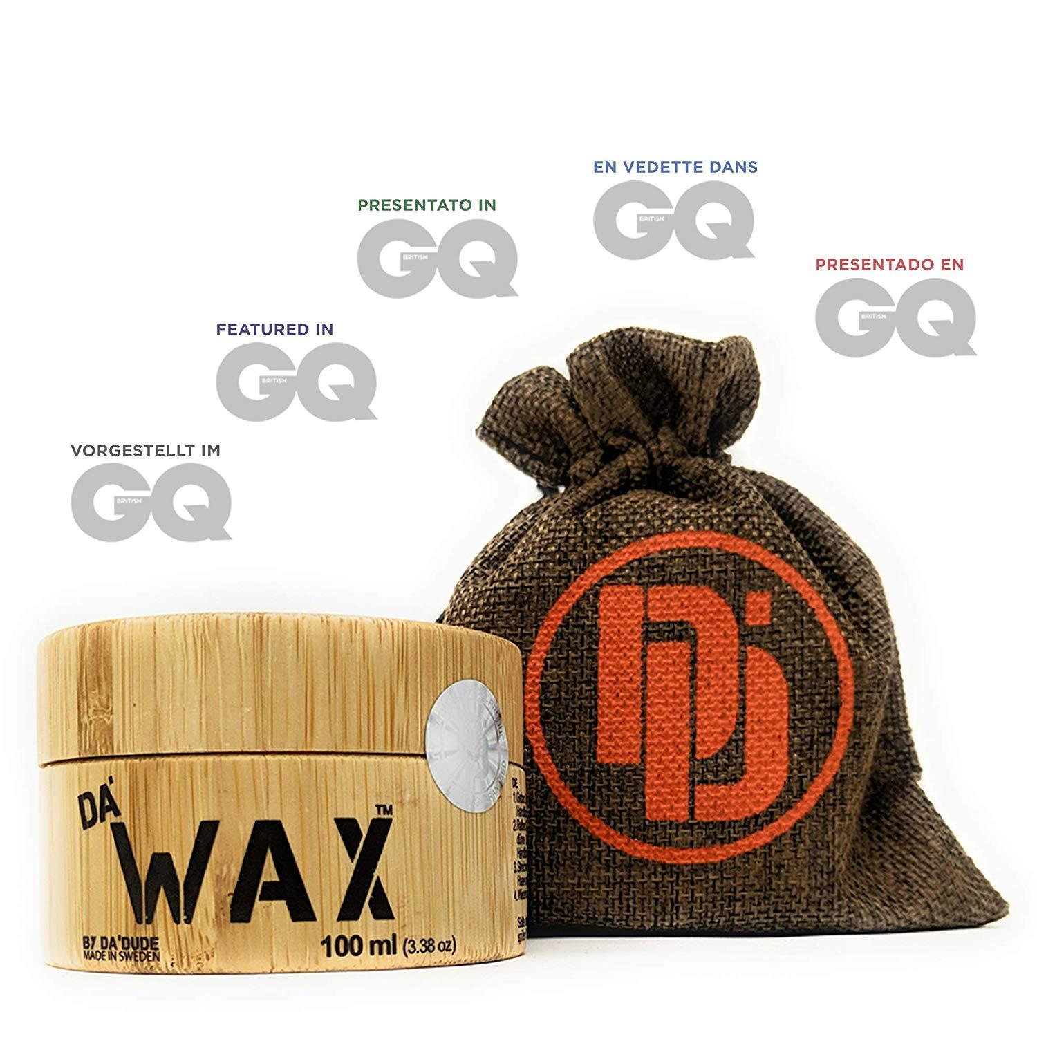 Da'Dude Da'Wax Strong Hair Styling Wax for Men (Europe) - Da'Dude By YoungHair