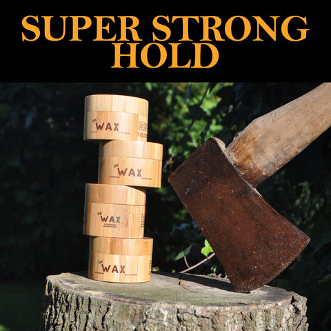 Strong hold hair wax da wax
