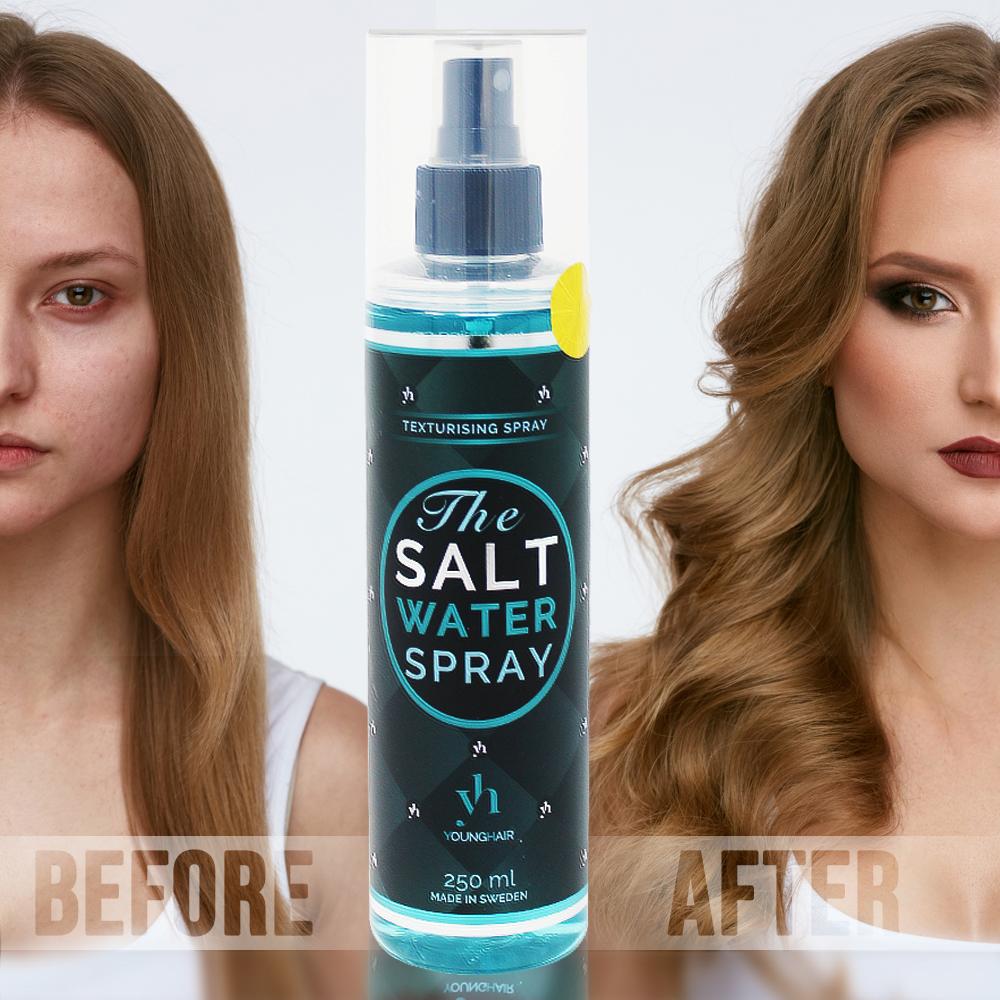 Younghair The Salt Water Spray Salt Water Hair spray Sea Salt Volumiser Styling