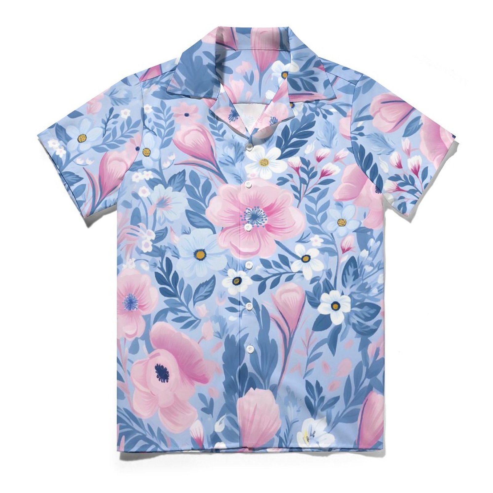 Aloha Shirt - Breezy Blossoms | Playful Summer Style