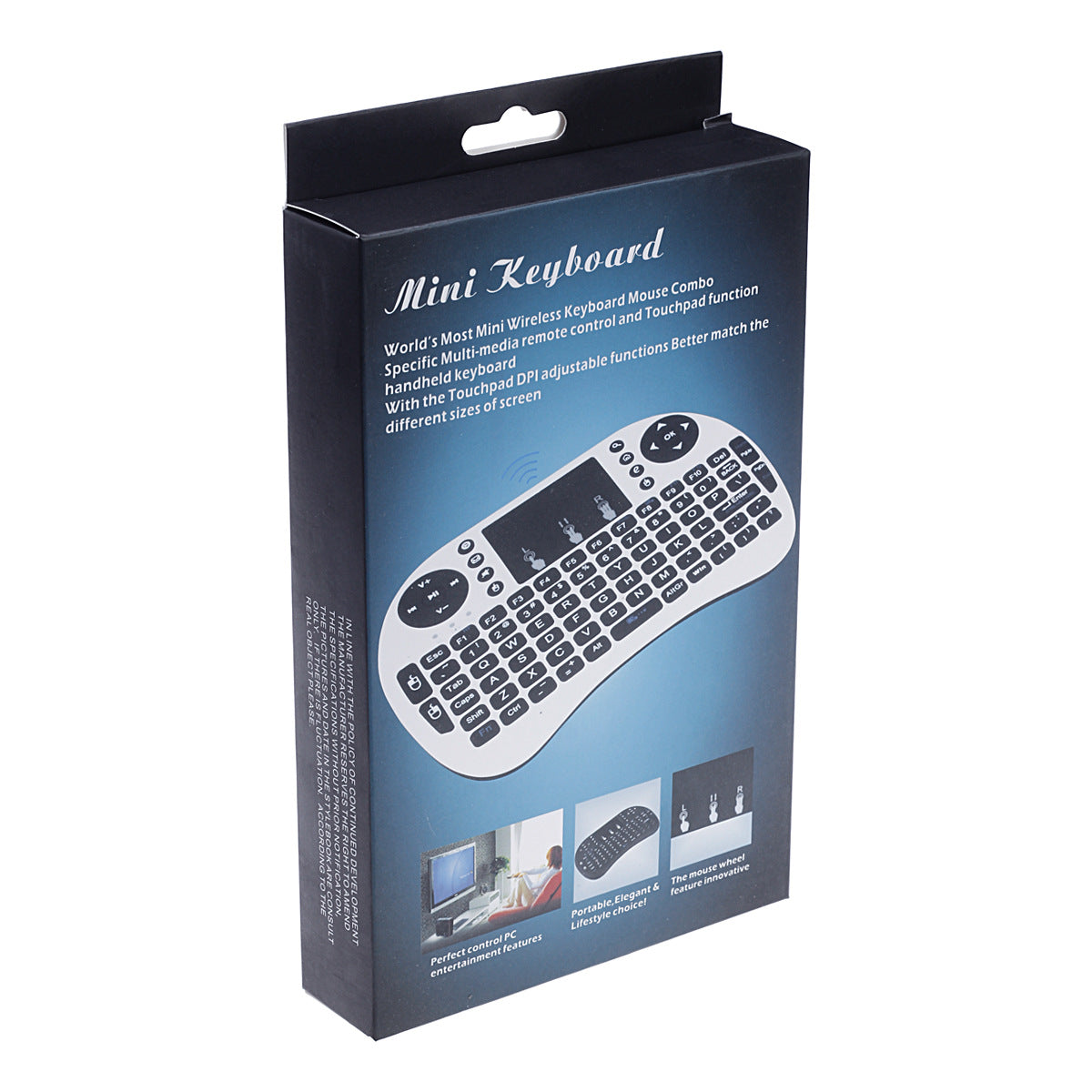 Mini Wireless Keyboard with Touchpad