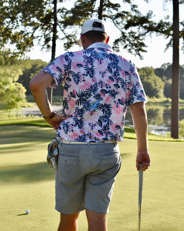 Hawaiian Jungle Polo Shirts - Deolax 