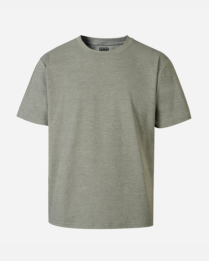Glaucescent Crew Neck T-Shirt-DEOLAX