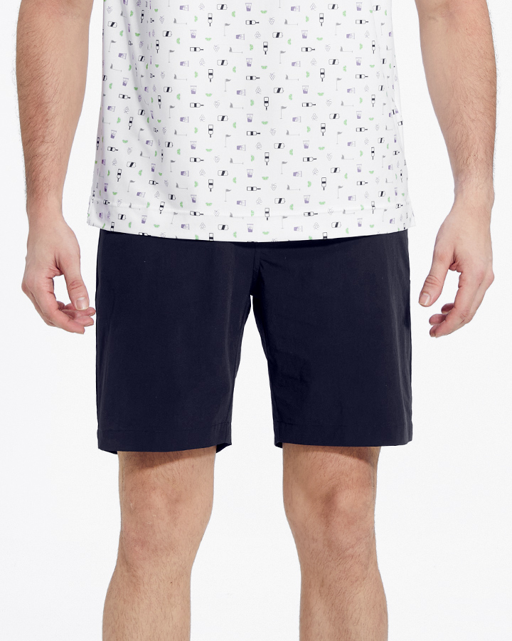 PLAYER FIT WOVEN 8" SHORT 