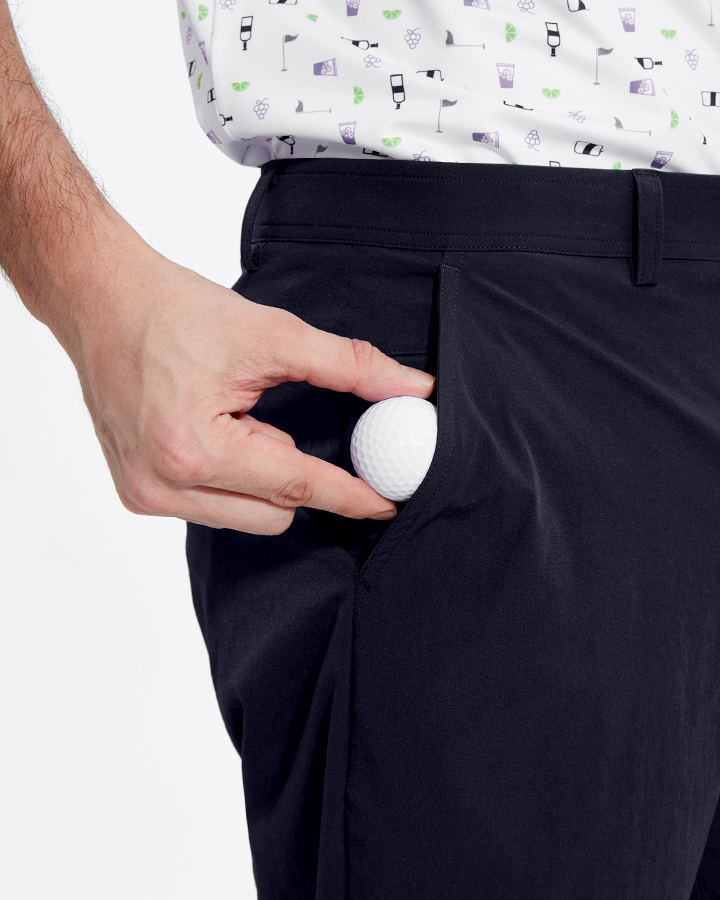 PLAYER FIT WOVEN 8" SHORT 