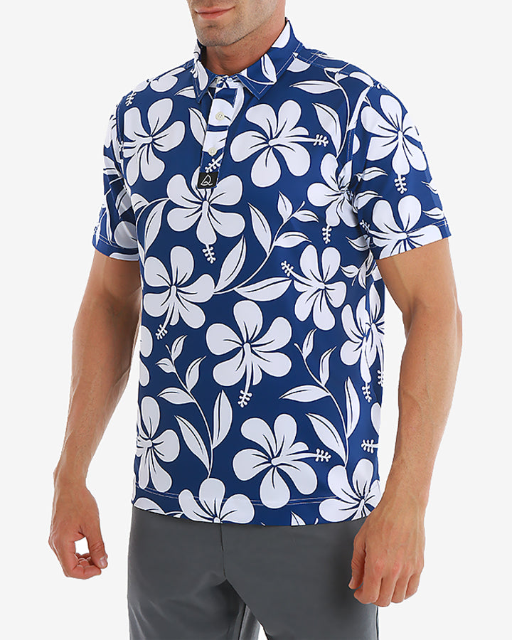 Deolax 3D Hawk Eye Pierce From Mash Hawaii Polo Shirt-DEOLAX