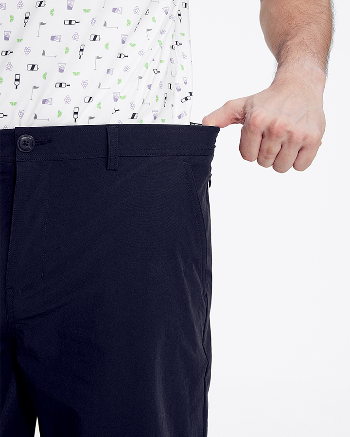 PLAYER FIT WOVEN 8" SHORT 