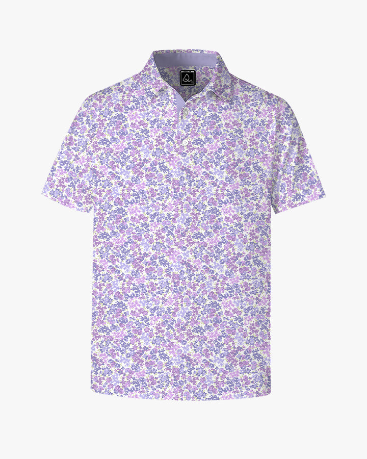 Golf Shirts For Mens Funny Floral Golf Shirt Deolax Golf