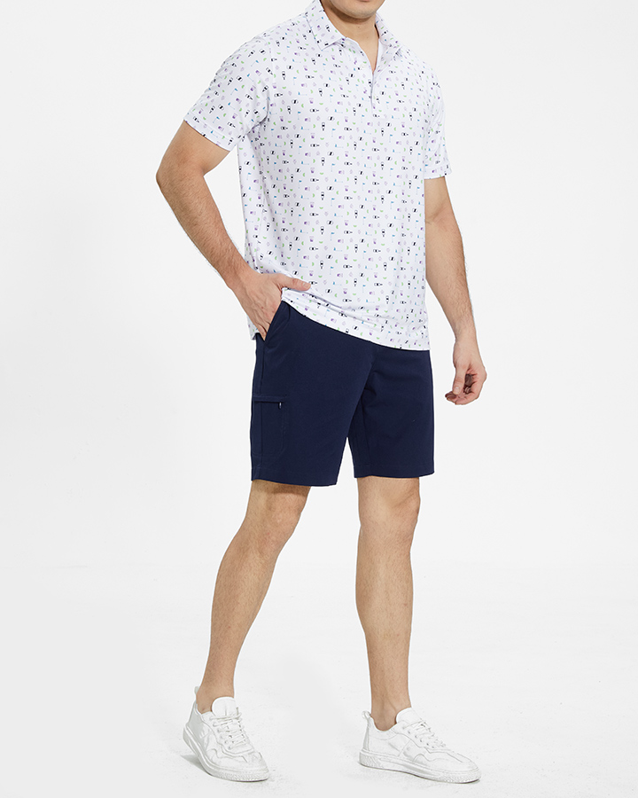 GOLF SHORTS - DARK BLUE