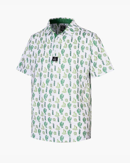 Cactus Golf Shirts - Funny Golf Polo - Deolax
