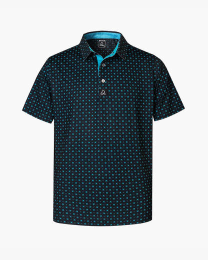 トップス word graphics polo shirt トップス word graphics polo shirt Men's Polo shirt with half