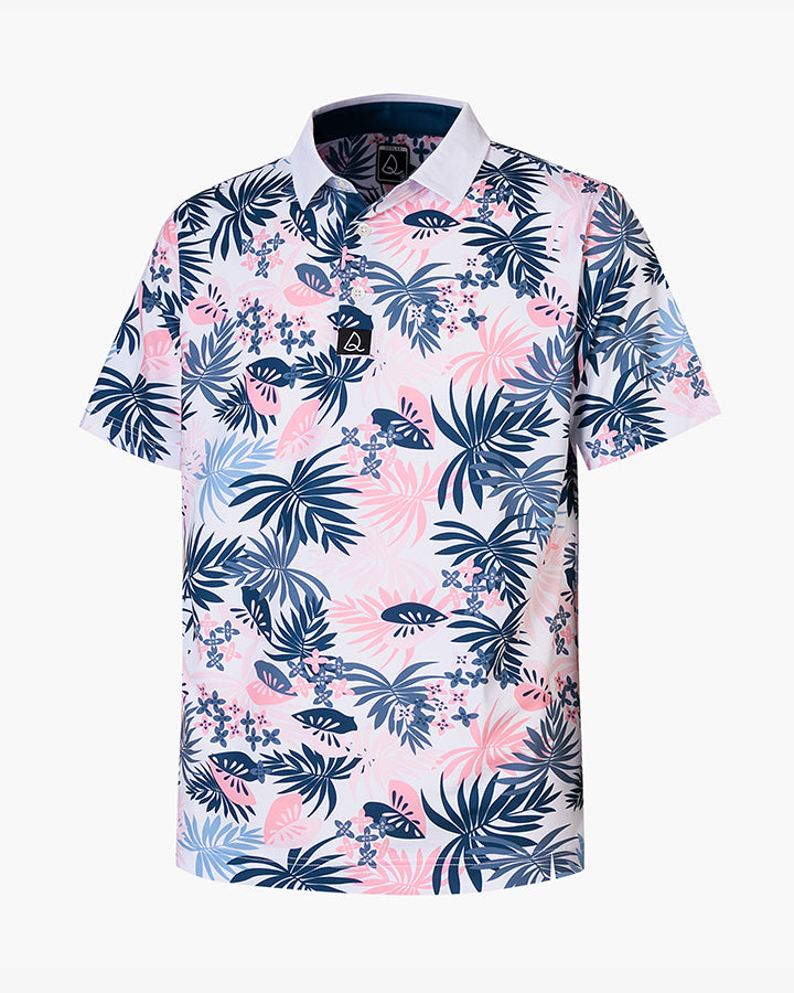 Hawaiian Jungle Polo Shirt Deolax