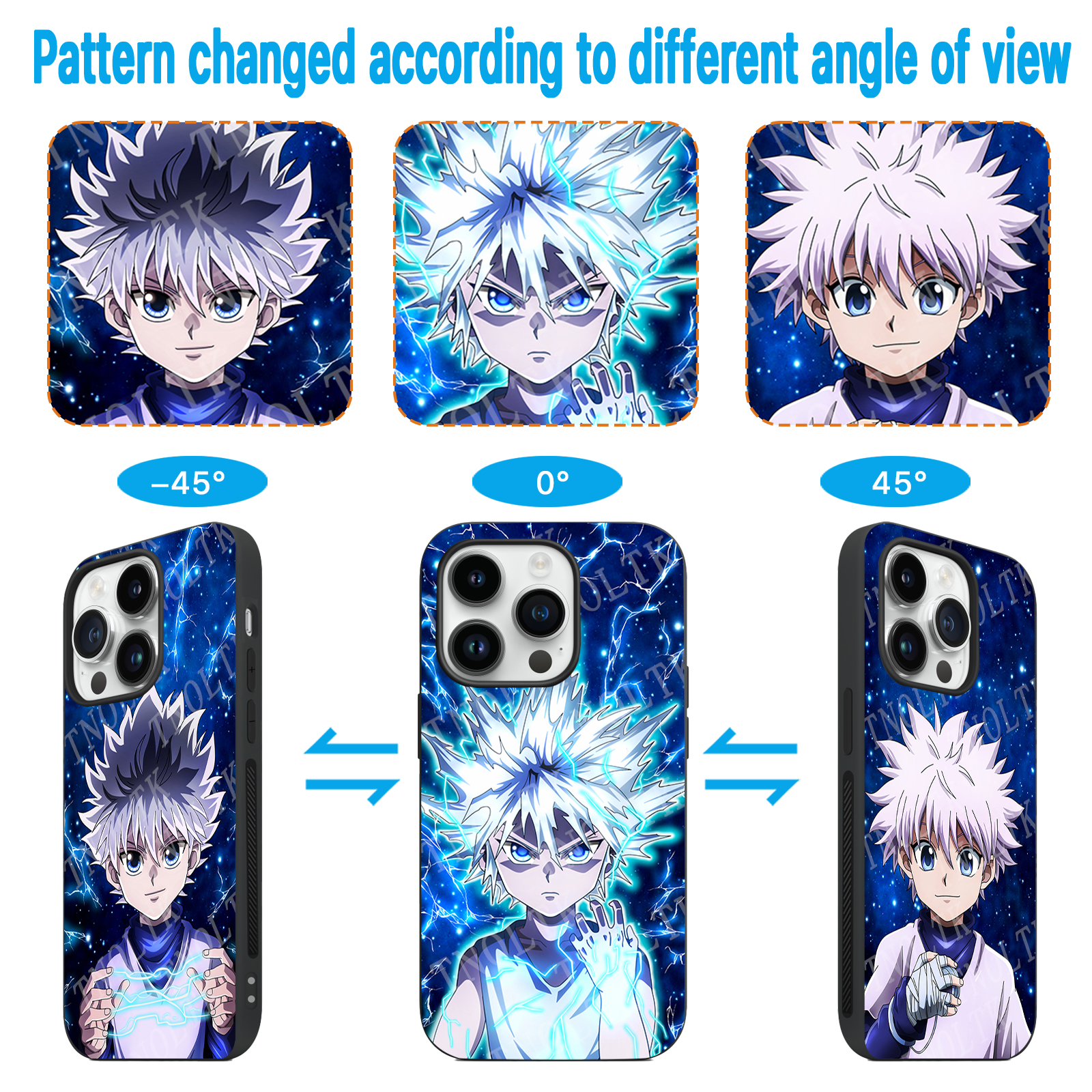 3D Motion iPhone Hunter x Hunter Anime Phone Cases
