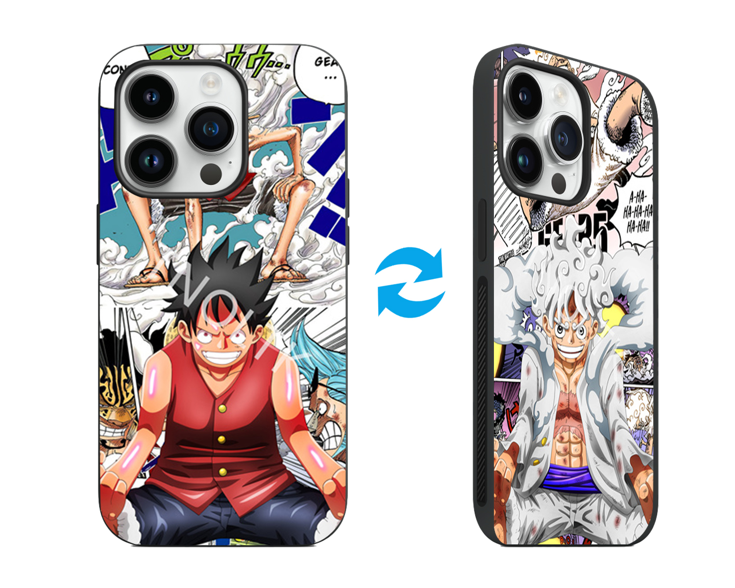 3D Motion iPhone One Piece Anime Phone Cases