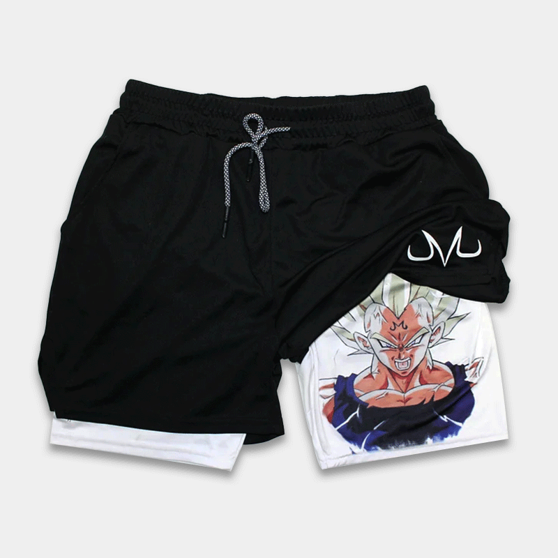 Majin Vegeta Gym Shorts