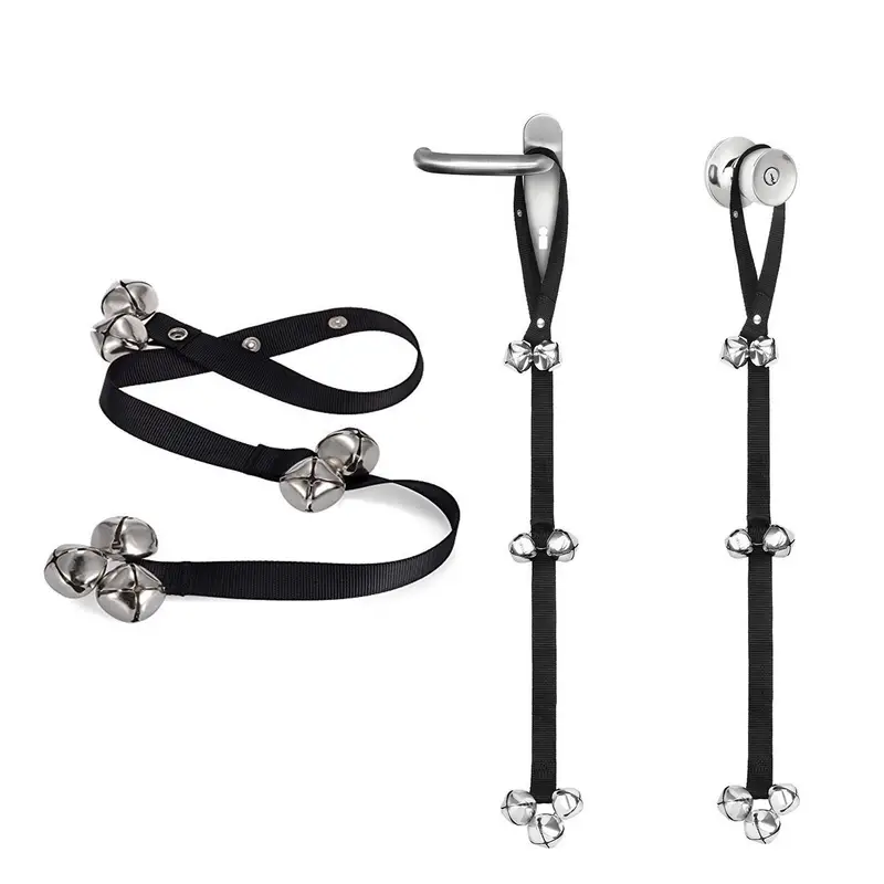 dog doorbell for training adjustable puppy doorbells premium doggy train tools pet supplies details 4