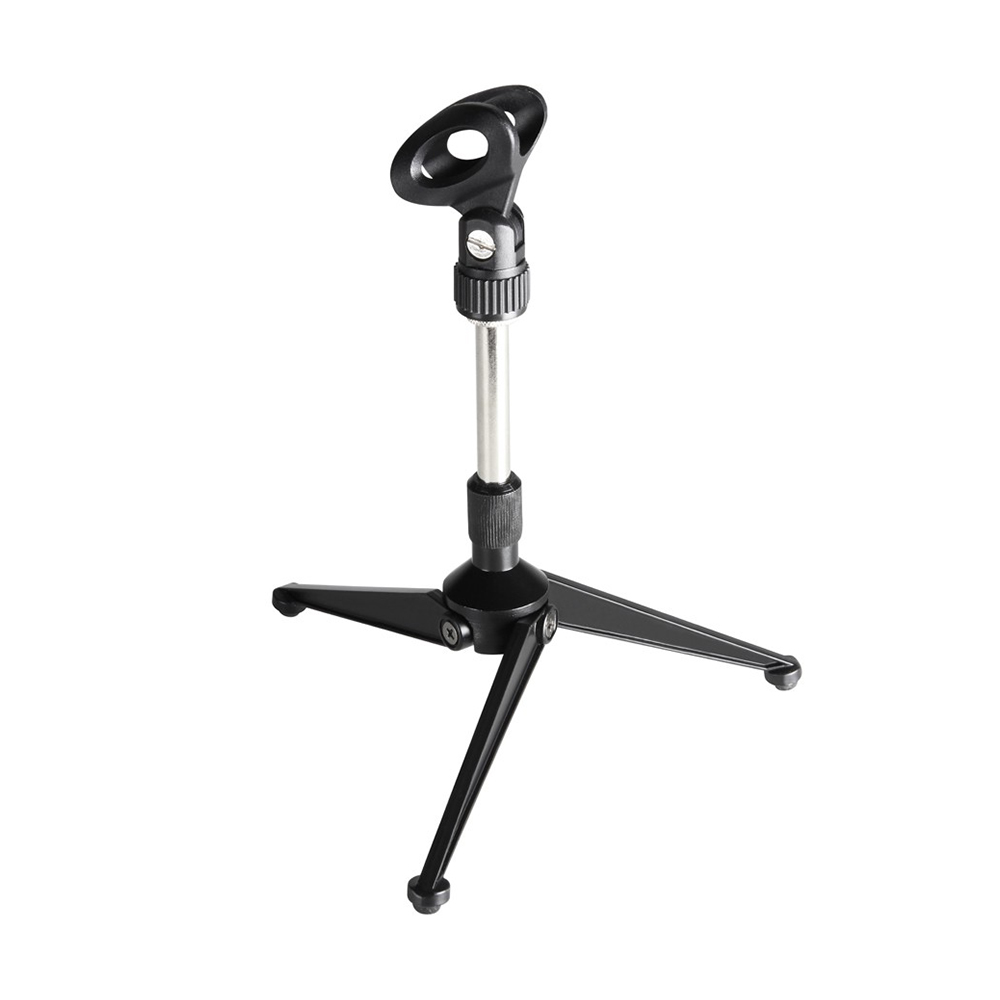 Adam Hall Stands S8B Table Microphone Stand with Microphone Holder
