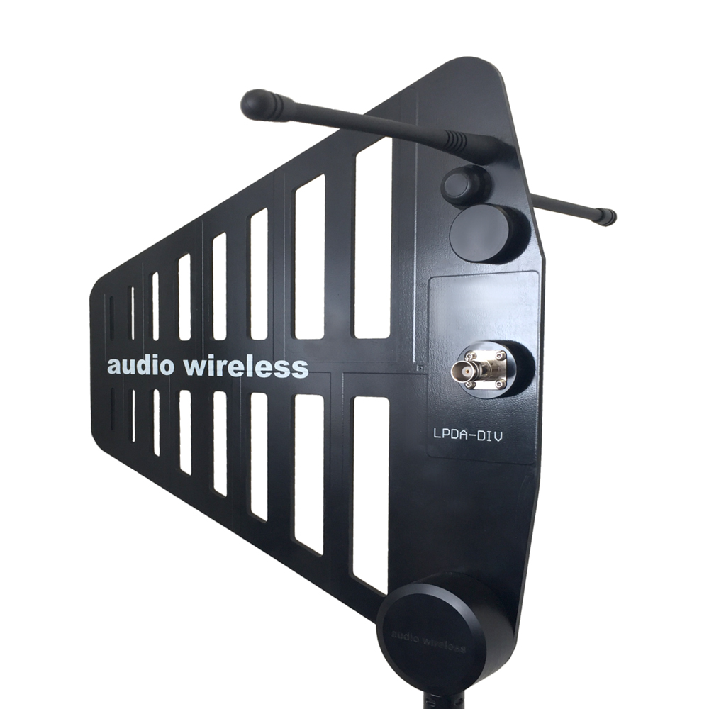 Audio Wireless LPDA-DIV Diversity Antenna
