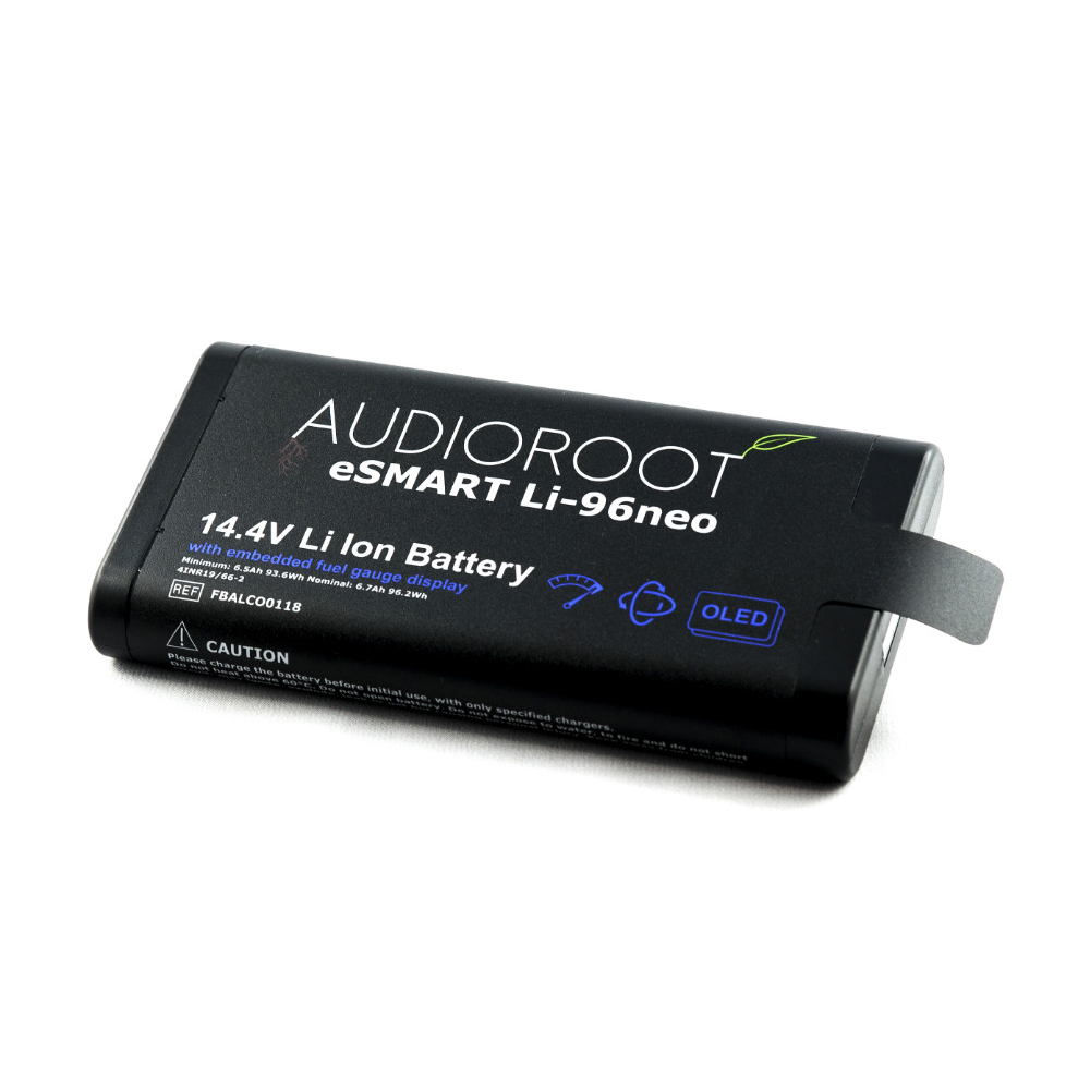 Audioroot eSmart Li-96neo 14.4V 96Wh Smart Lithium Battery w/ OLED Display