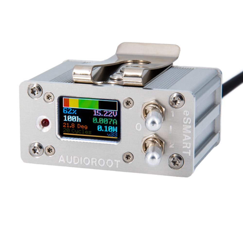 Audioroot eSmart Power Distribution with Fuel Gauge (Select Variant)-Pinknoise Systems