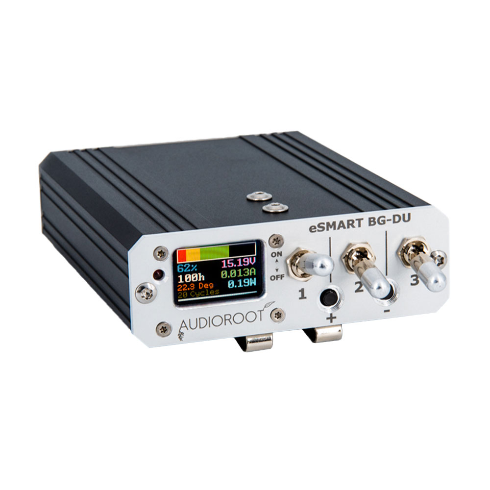 Audioroot eSmart Power Distribution with Fuel Gauge (Select Variant)-Pinknoise Systems