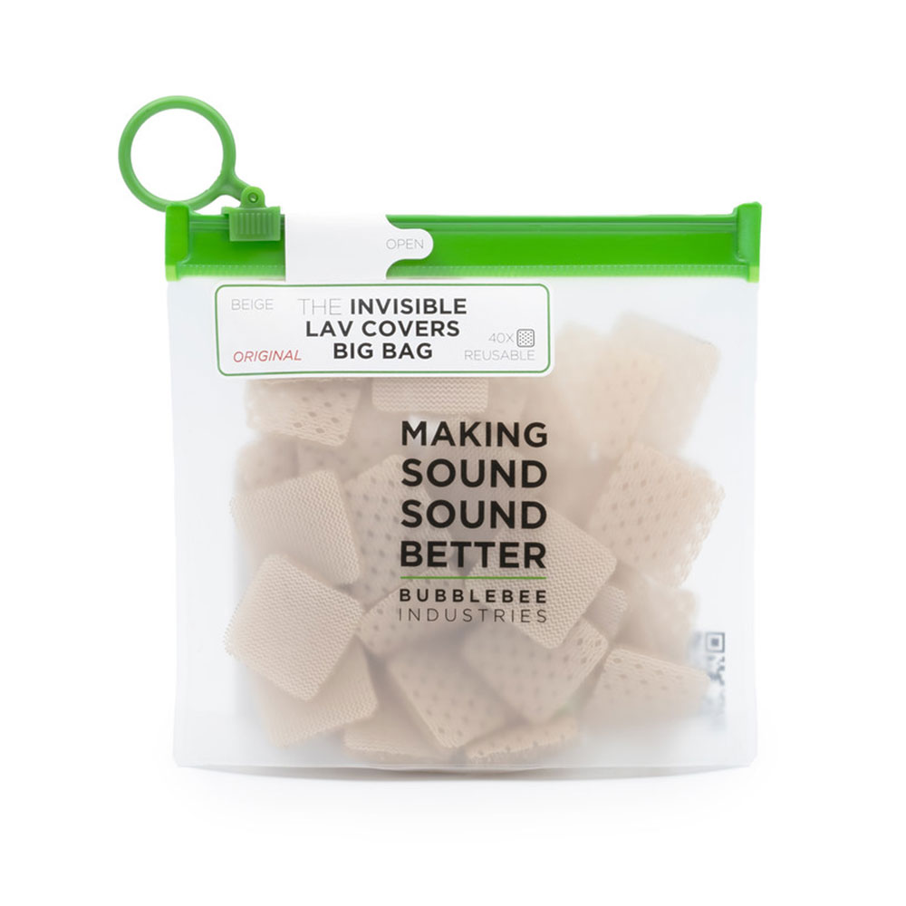 Bubblebee The Invisi Lav Covers Big Bag - Original-Pinknoise Systems