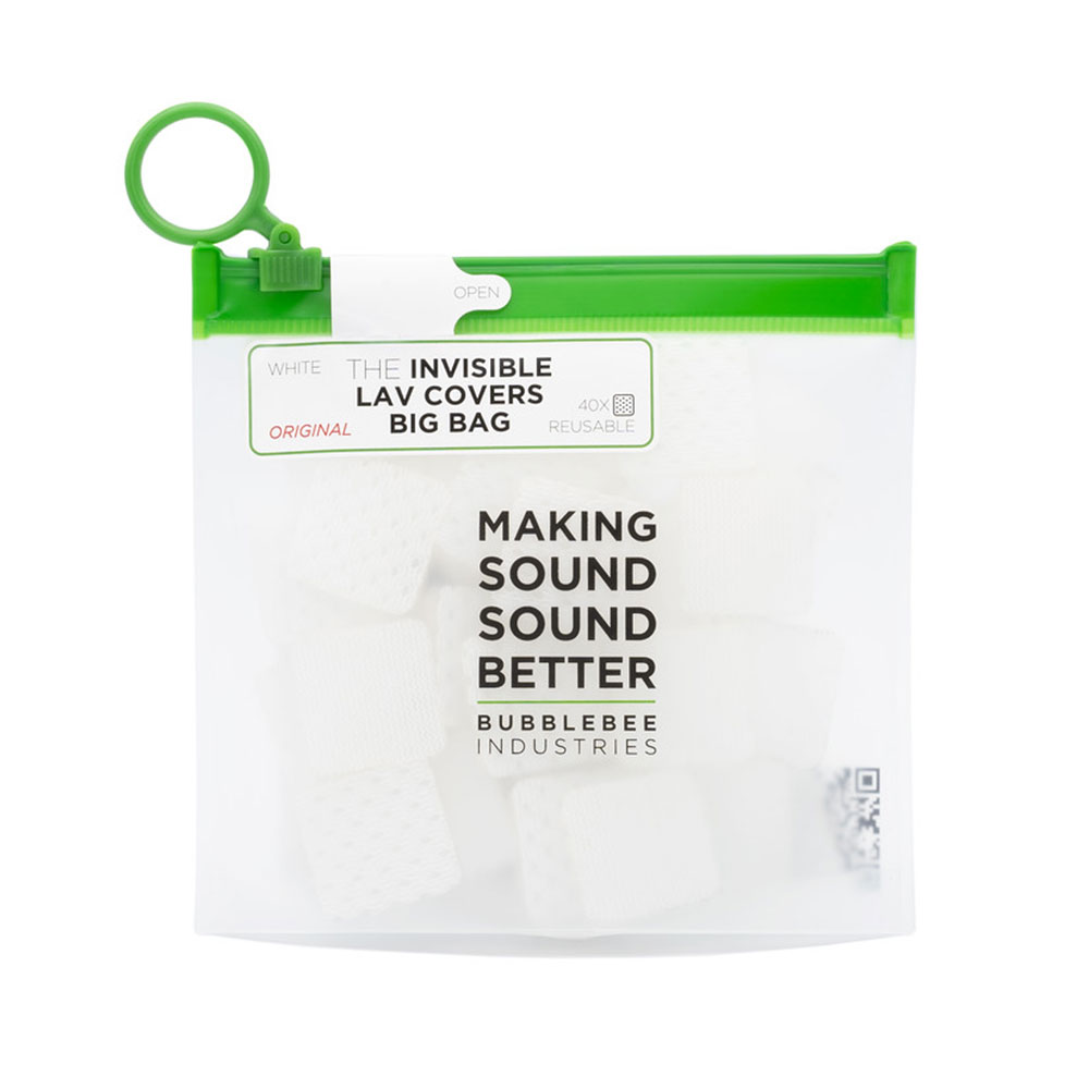 Bubblebee The Invisi Lav Covers Big Bag - Original-Pinknoise Systems