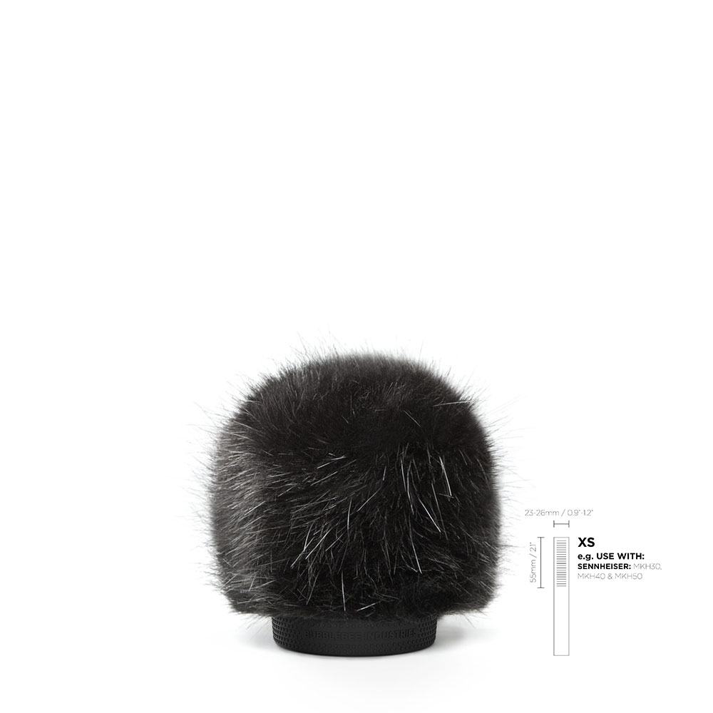 Bubblebee The WindKiller Fur Windshield (Select Size)-Pinknoise Systems