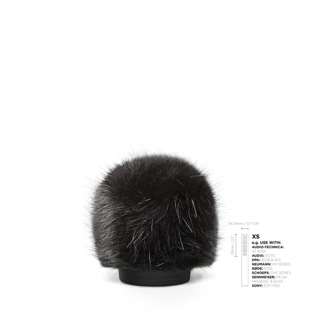 Bubblebee The WindKiller Fur Windshield (Select Size)-Pinknoise Systems