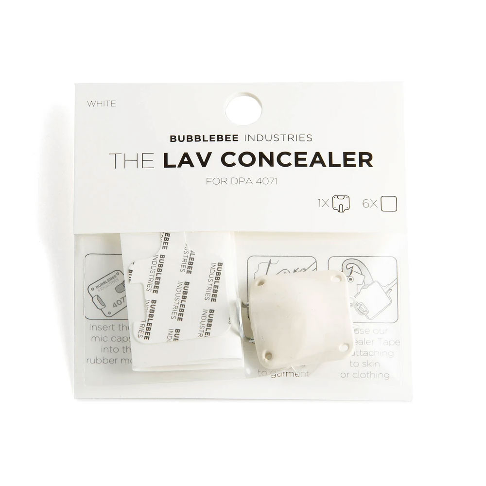 Bubblebee Lav Concealer for DPA 4071 (Single)-Pinknoise Systems