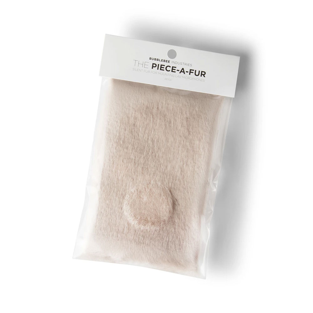 Bubblebee Piece-A-Fur Wind Protection Material for Self-Made Windshields-Pinknoise Systems