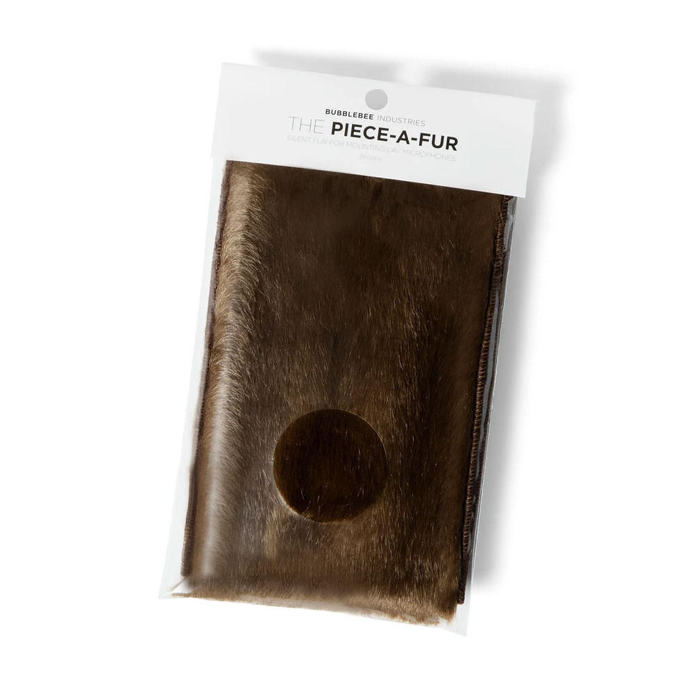 Bubblebee Piece-A-Fur Wind Protection Material for Self-Made Windshields-Pinknoise Systems