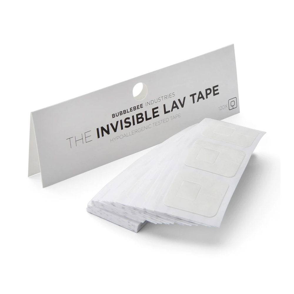 Bubblebee Invisible Lav Tape (120 pack)