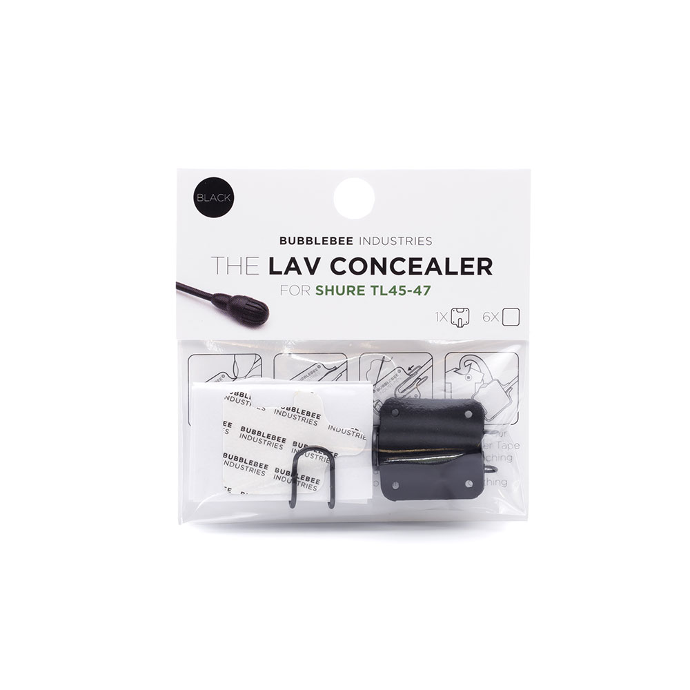 Bubblebee Lav Concealer for Shure TL45-47 (Single)-Pinknoise Systems