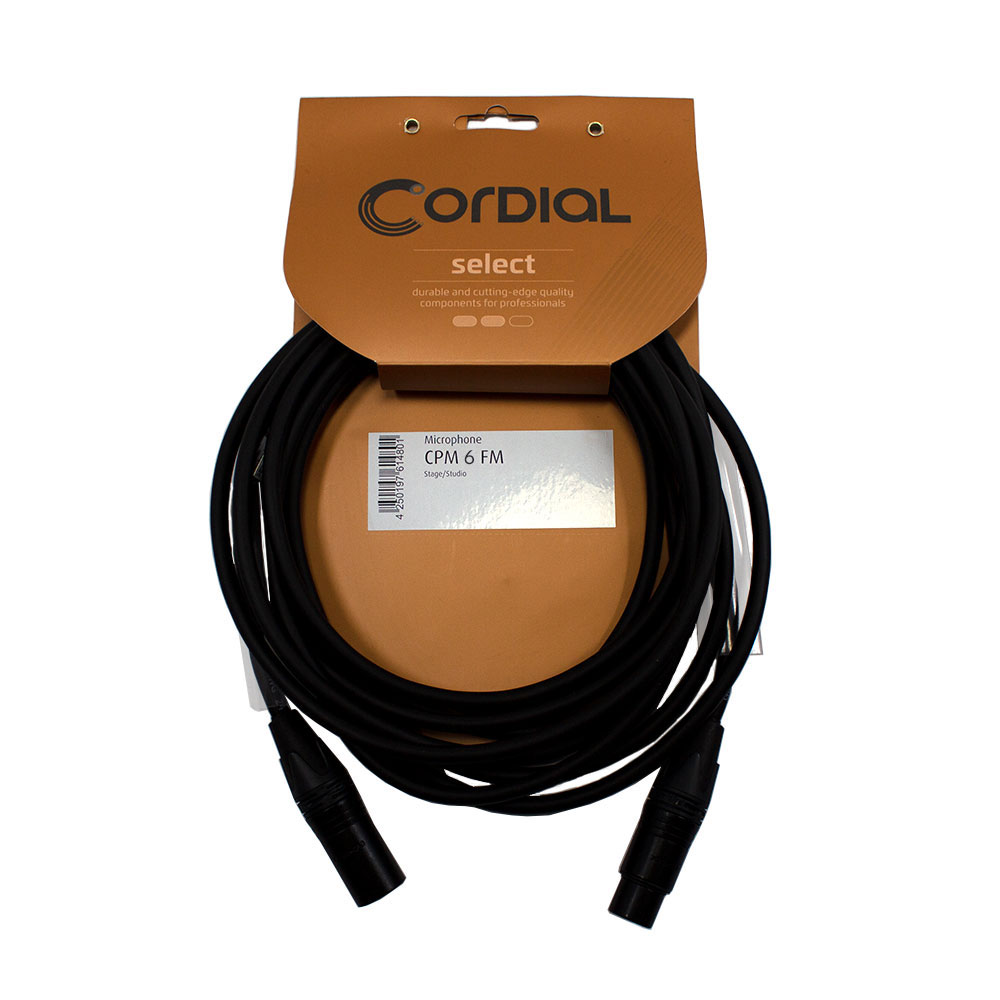 Cordial CPM FM XLR Cables (Select Variant)