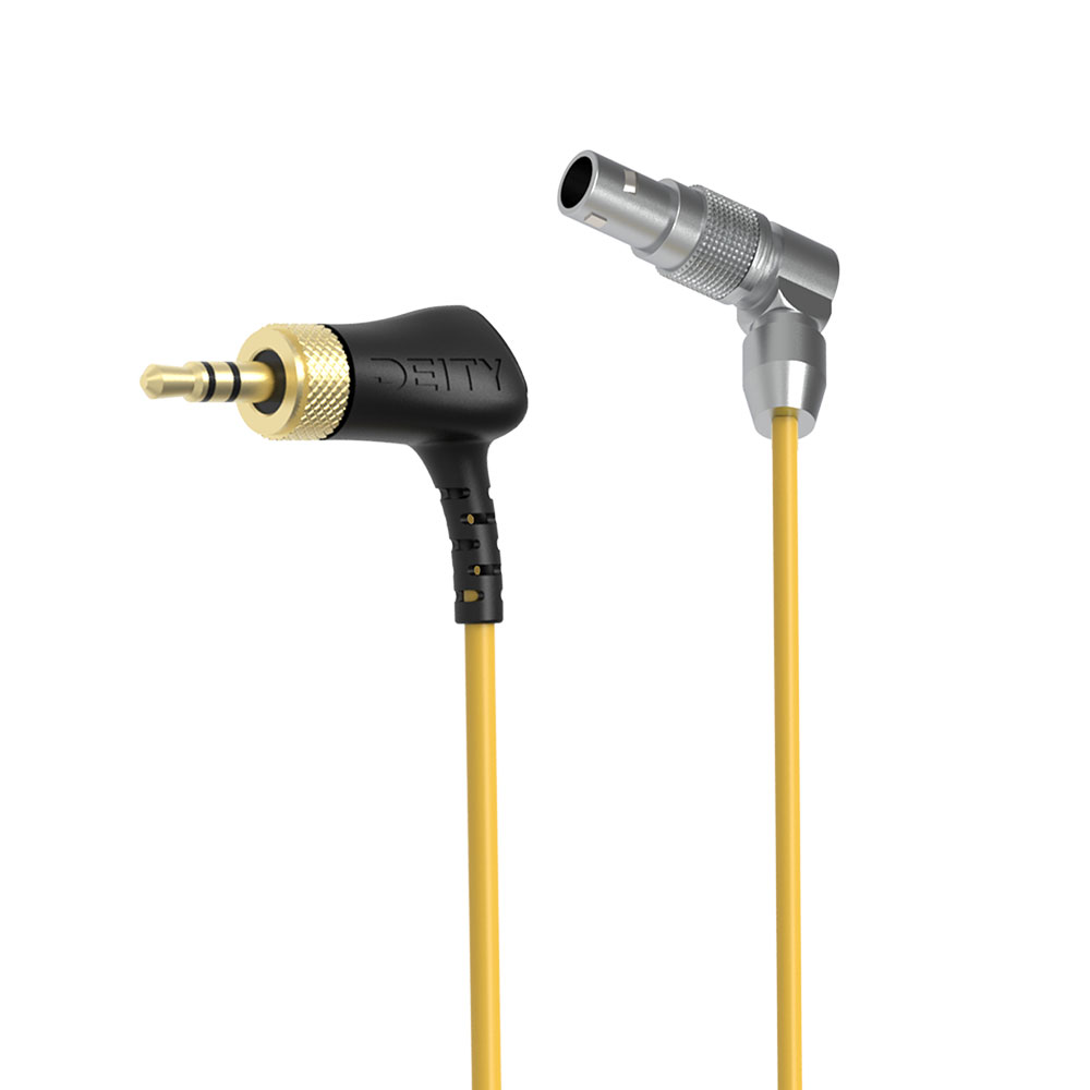 Deity C13 (3.5 Locking TRS to Lemo-style 5 angled Timecode Cable)-Pinknoise Systems