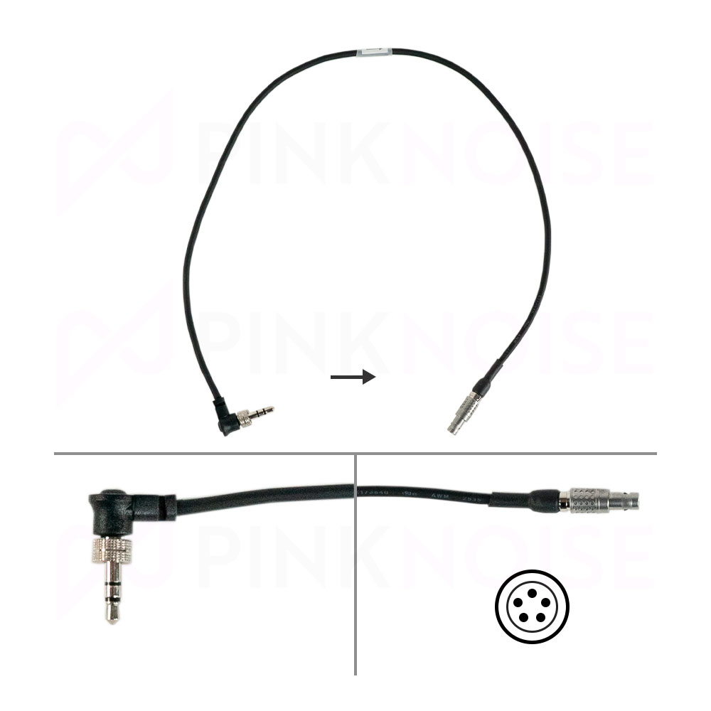 Pinknoise Custom Deity Timecode Cables-Pinknoise Systems