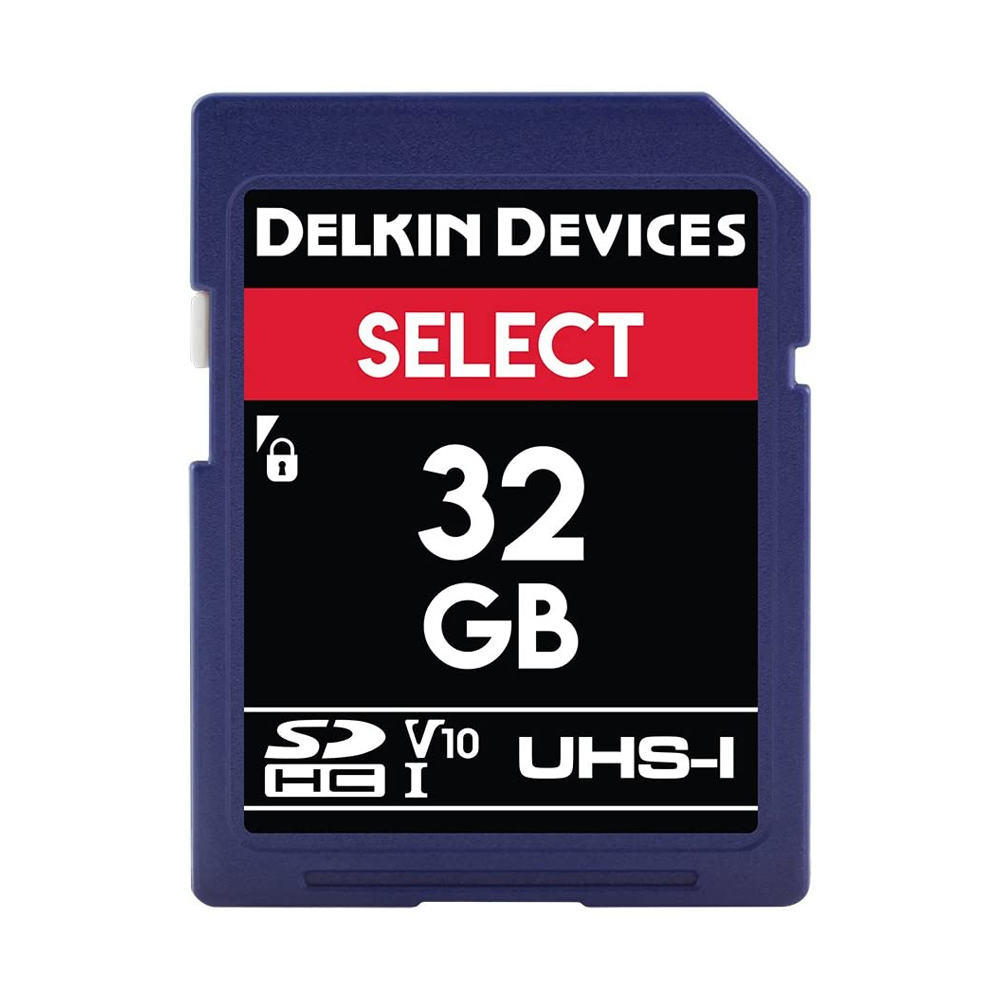 Delkin Devices Select SDHC 163X V10 SD Card (32GB)