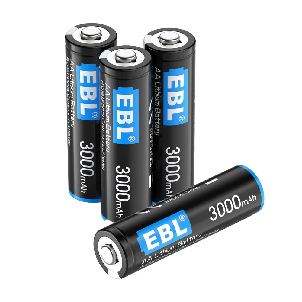 EBL TB-LF30 AA Lithium 4 pack (Disposable)-Pinknoise Systems
