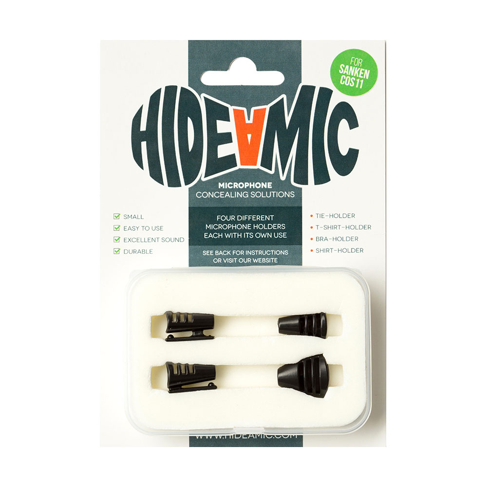 Hide-A-Mic COS11 Lavalier Microphone Holders (Complete Set of 4)-Pinknoise Systems