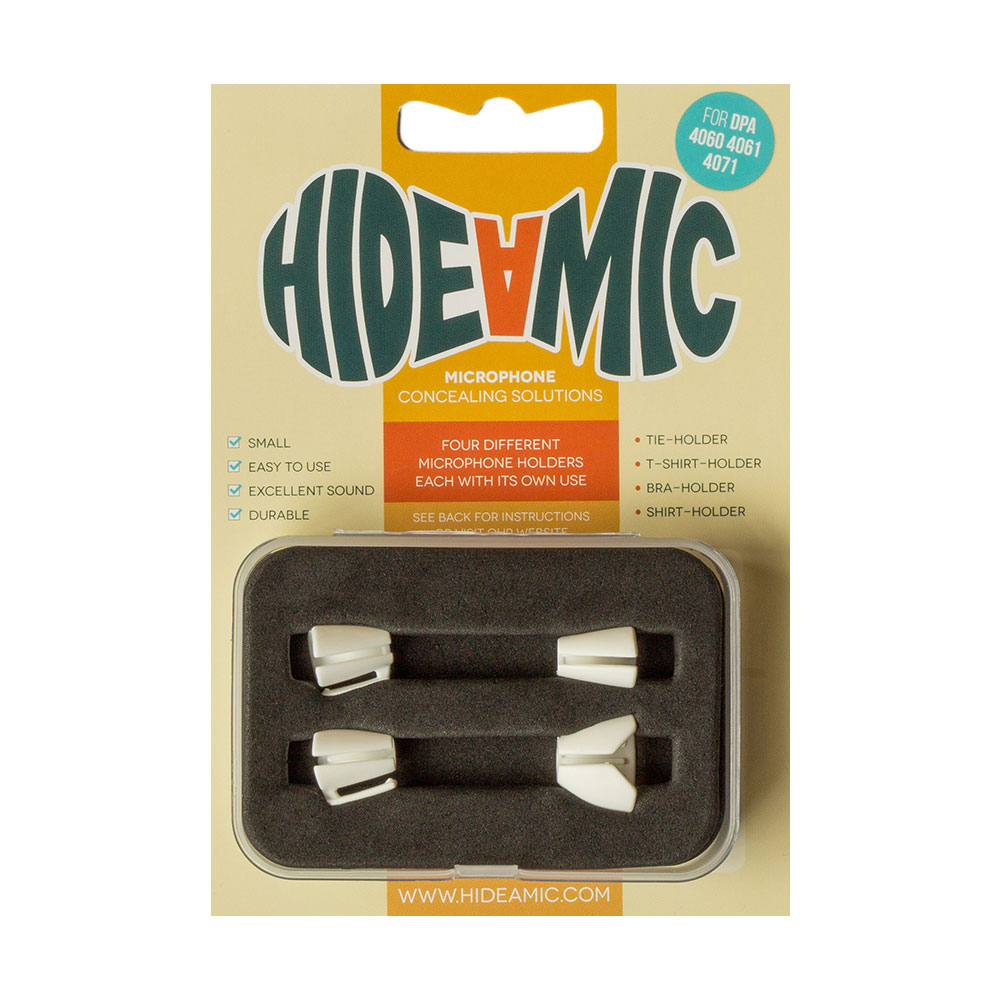 Hide-A-Mic DPA 40 Series Lavalier Microphone Holders (Complete Set of 4)-Pinknoise Systems