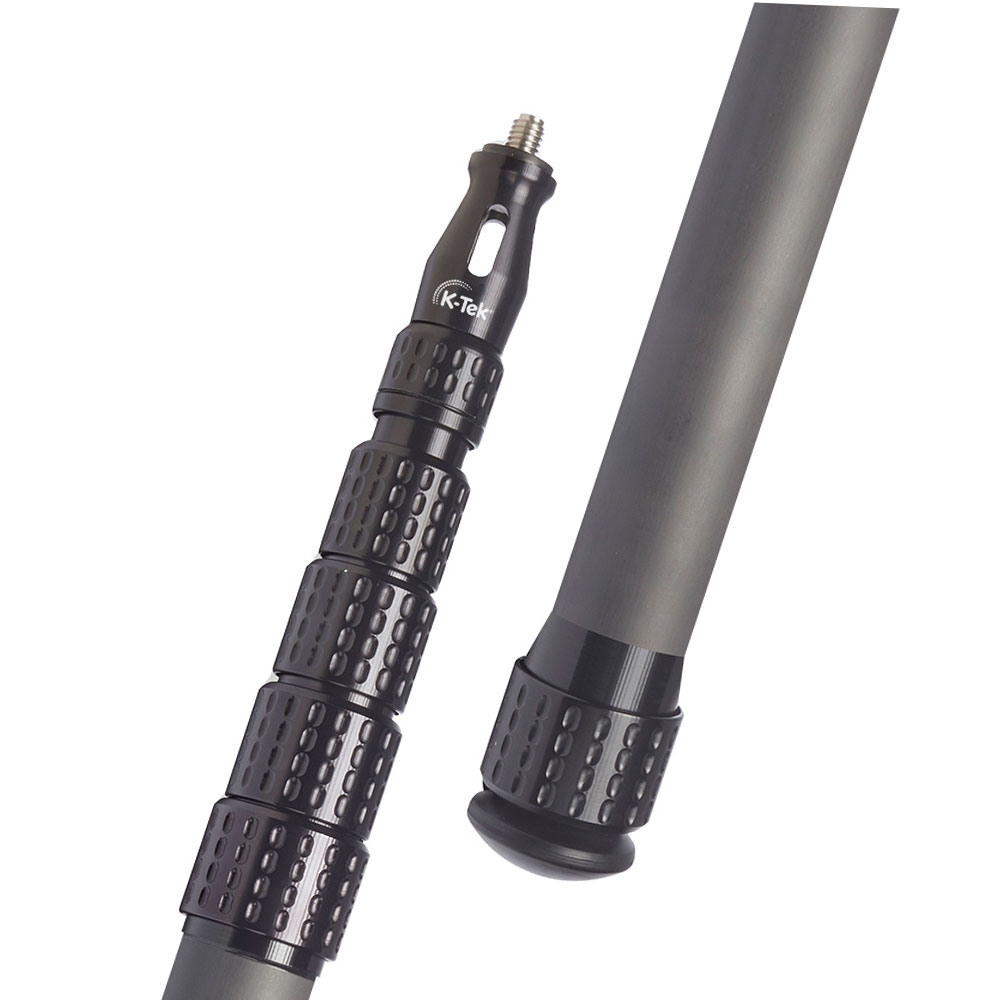 K-Tek KP10V Mighty Boom 5-Section Graphite Boom Pole (0.88 - 3.05m)-Pinknoise Systems
