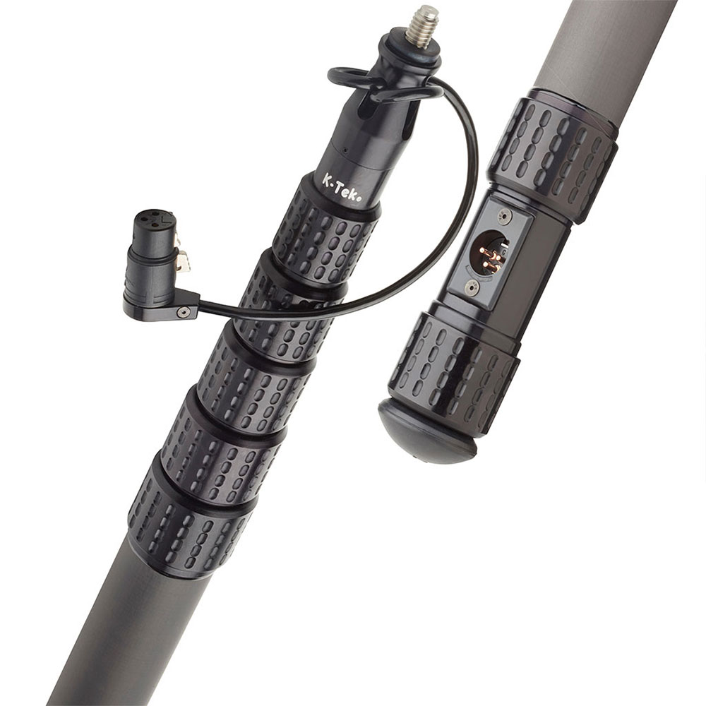 K-Tek KP16 KlassicPro 6-Section Graphite Boom Pole (1.12 - 4.88m)