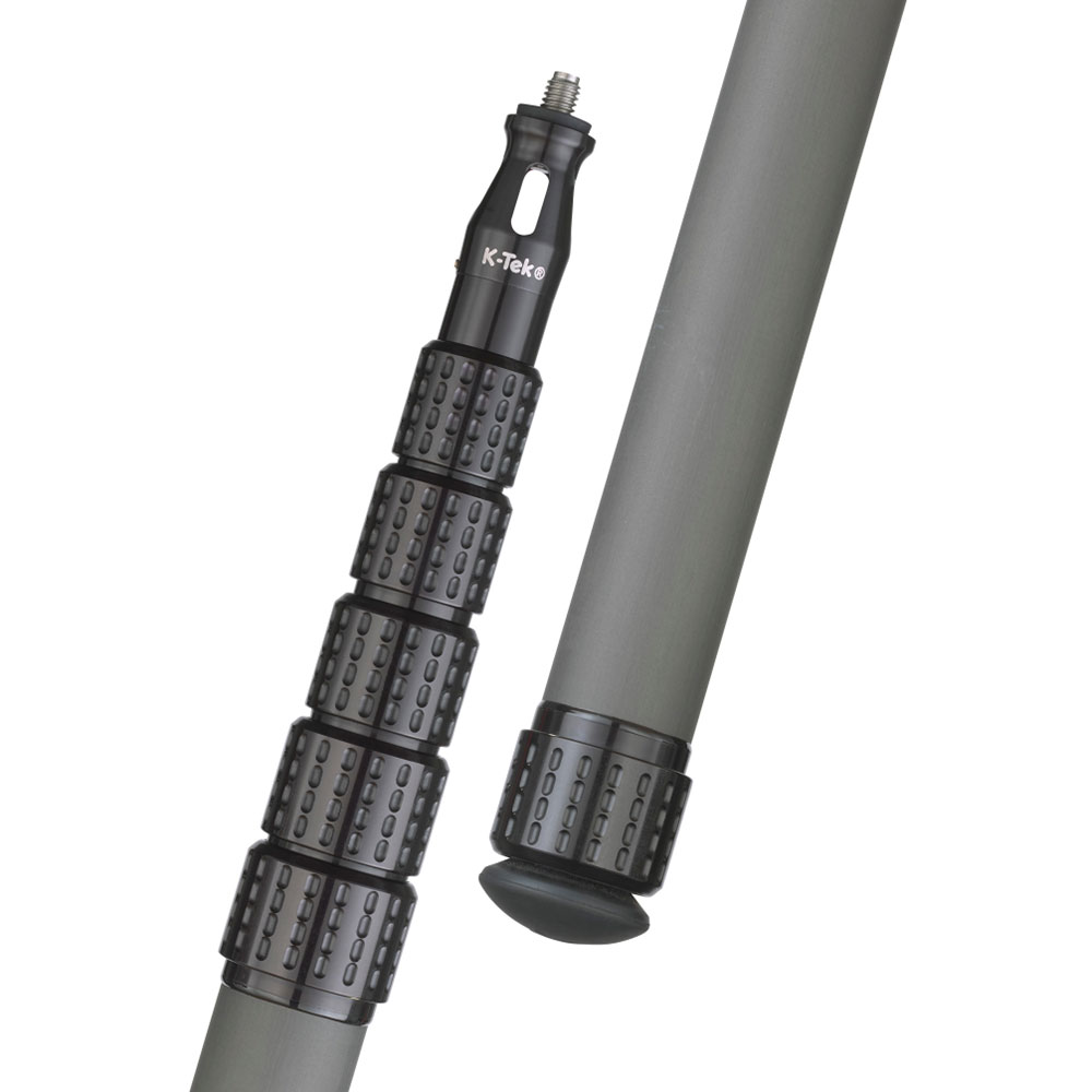 K-Tek KP6 Mighty Boom 6-Section Graphite Boom Pole (53.3 - 1.83m)-Pinknoise Systems