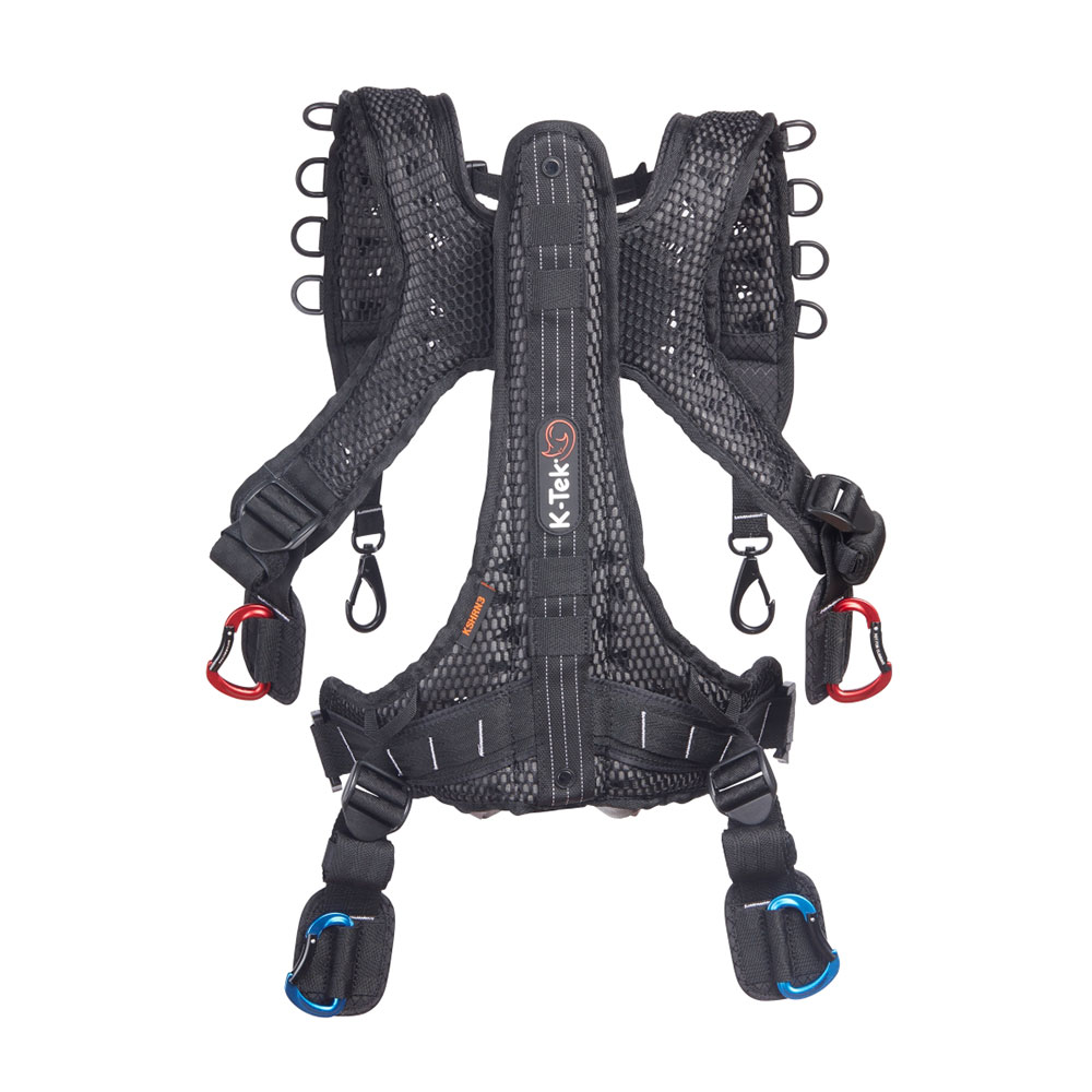 K-Tek KSHRN3 Stingray Bag Harness with Exo-spine-Pinknoise Systems