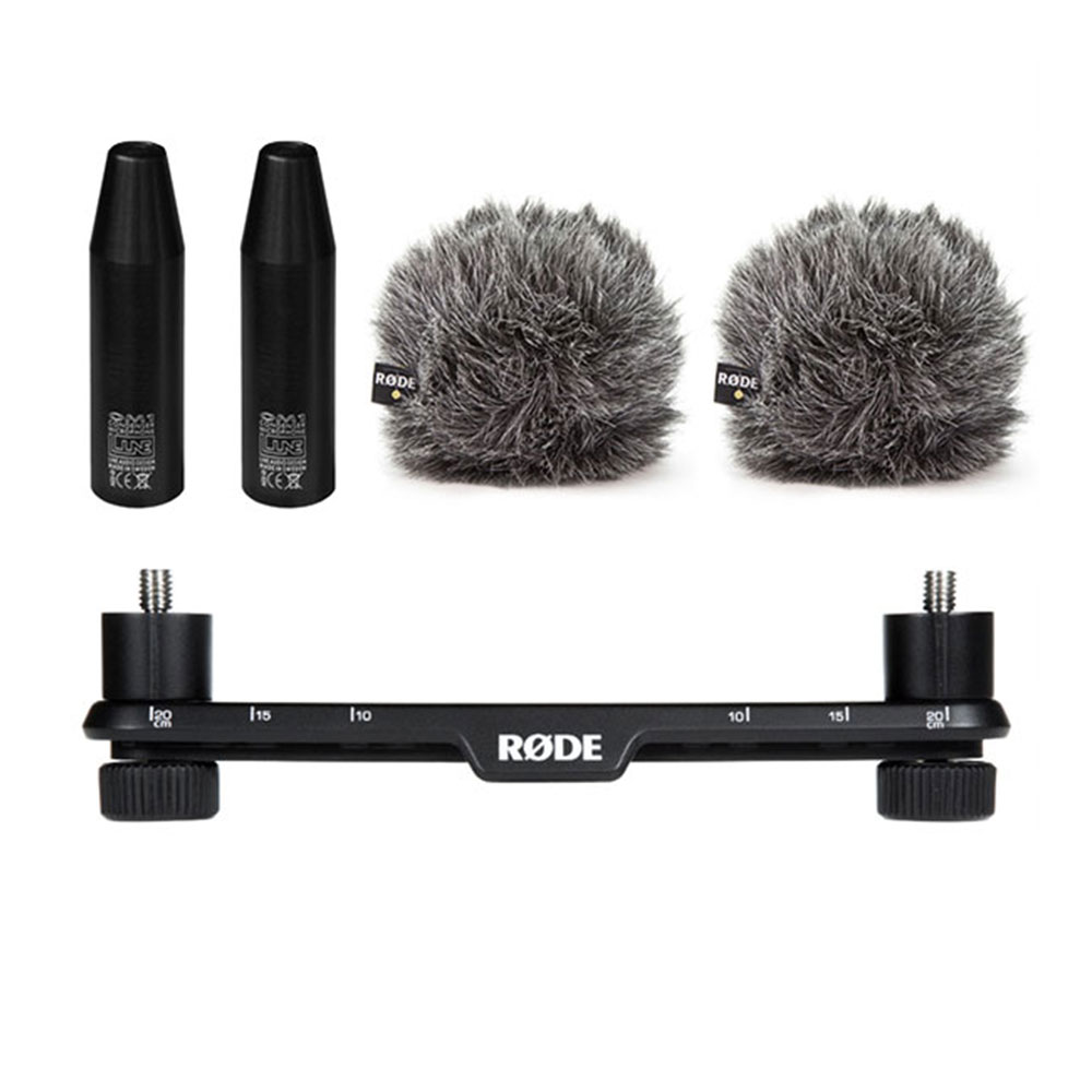 Line Audio OMNI1 w/ Rode WS8 Windshields & Stereo Bar Bundle-Pinknoise Systems